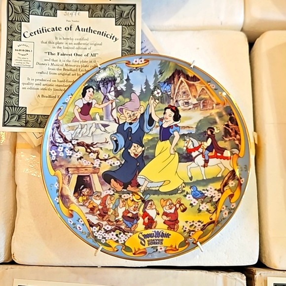 11 Disney's Musical Memories Plate Collection The Bradford Exchange - Picture 12 of 17